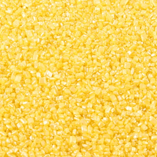 Kristal Şeker  Dekor Amaçlı Sarı 1-4 mm 50g - MY50032 - Mytortenland